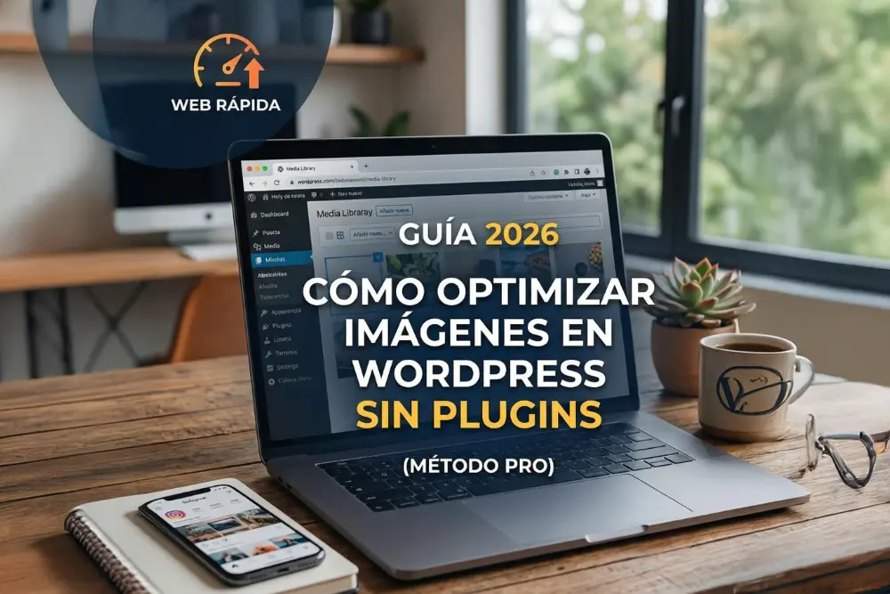 Optimizar imágenes en WordPress sin plugins: ¡Acelera tu web ya!