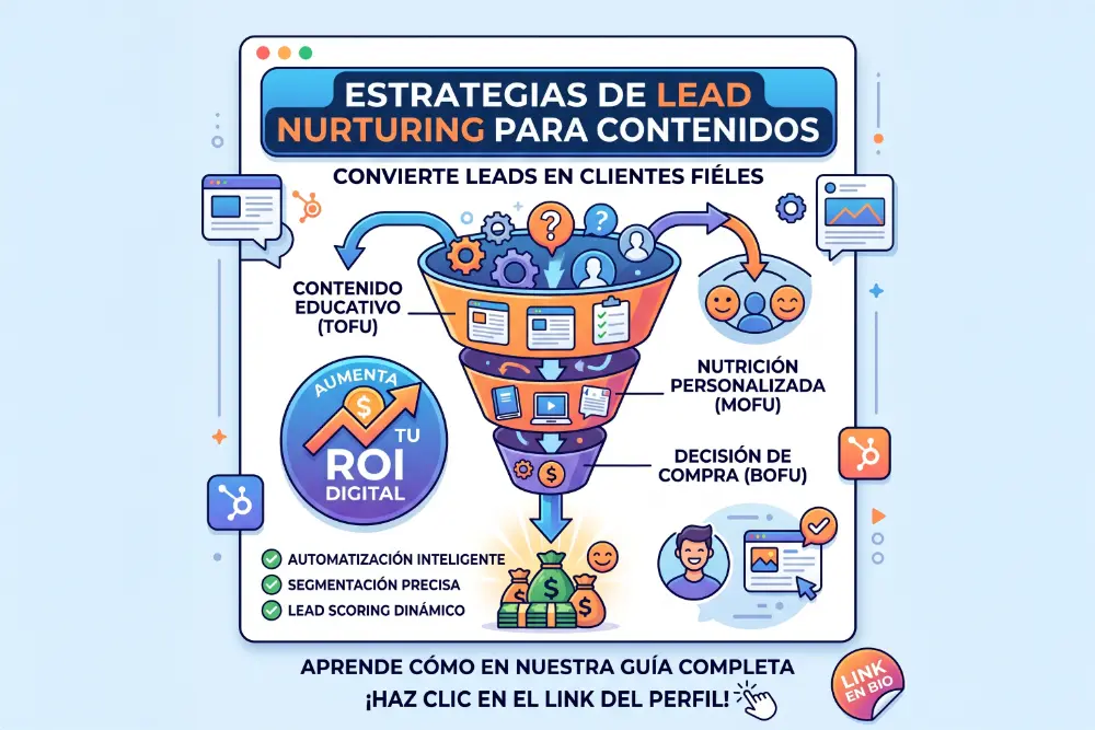 Estrategias de Lead Nurturing para Contenidos: ¡Multiplica tus Ventas ya!