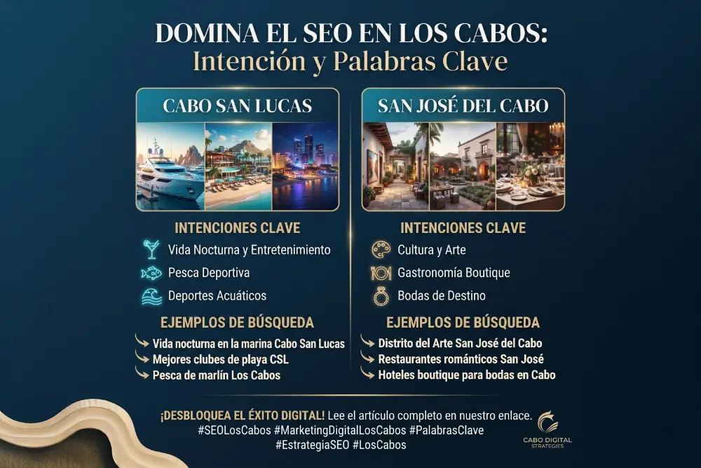  SEO Los Cabos [Estrategia de Palabras Clave]
